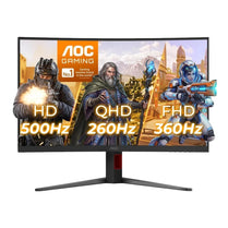 AOC CQ32G4Z  31.5” Frameless Curved 2K Gaming Monitor