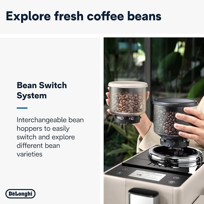 De'Longhi Rivelia Fully Automatic Coffee Machine With Official Warranty
