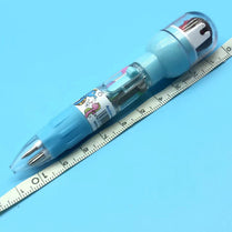 1Pcs Sanrioed 4Colors Bubble Roller Seal Ballpoint Pen Kawaii Anime Melody Kuromi Cinnamoroll School Supply Stationery Kids Gift