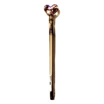 01 PC Cute Newest HEART Design Crystal Writing Tool Ballpoint GEL Pen Stationery as Luxury Festival Gift