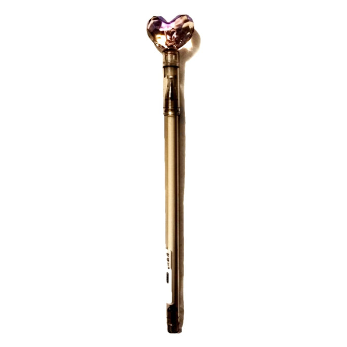 01 PC Cute Newest HEART Design Crystal Writing Tool Ballpoint GEL Pen Stationery as Luxury Festival Gift