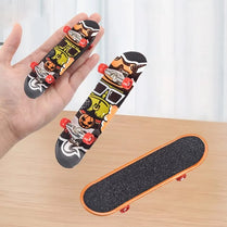 1 Pc Alloy Finger Skateboard with Pressure Relief and Venting Function Fingertip Skateboard Toy