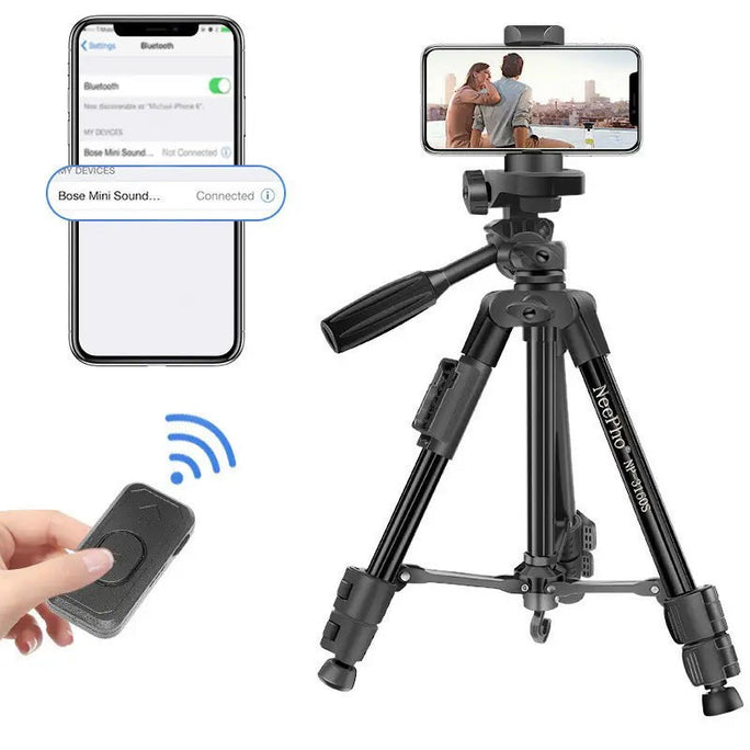NeePho NP-3180S Professional Camera Tripod Stand with Bluetooth Remote Control