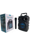 GTS-2065 Bluetooth Karaoke Speaker 6.5 Inch Woofer Wireless Microphone 10W