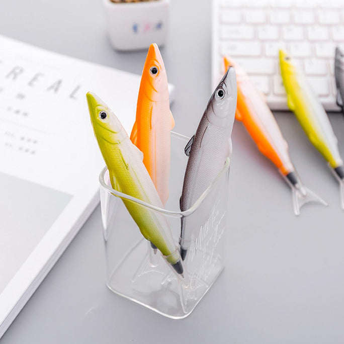 01 PC Fish Shape Pen Novelty Pen For Writing Office School Suppliers