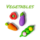 04 PCS Erasers Lovely Shape Pencil Eraser Student Learning Stationery / Fruit Shape