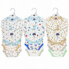 03 Pcs Newborn Infant Rompers Sleeves Gift Set Cotton Baby Romper Clothes Set