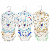 03 Pcs Newborn Infant Rompers Sleeves Gift Set Cotton Baby Romper Clothes Set