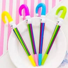 1Pc Umbrellah Pen Color colored Pen student Writing pen Signature Pen office school Stationery