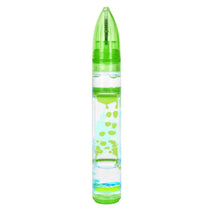 01 Pc New Hot Liquid Motion Bubbler Fidget Pen for Kids and Adults Liquid Timer Pens L