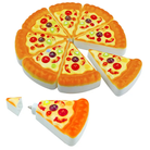 01 Pc Fun Mini Pizza-Shaped Pens - a Perfect Choice for Students And Gifts with a Pizza Design.