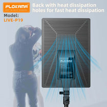 PLOKAMA Live P-19 Professional Photography Videography LED Fill Light Portable