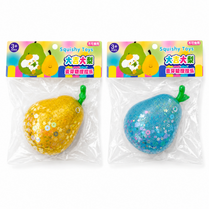 Squishy,Strawberry Pear Slime Squishy Toys,Cute Kawaii Squishies,Sticky Squeeze Ball,Jelly Kitty Funny Fidget Toys Novelty Things Suitable for Adults Kids