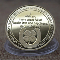 01 Coin Co in Birthday / Love Make Decision Commemorative Badge Double Sided Embossed Collection Collect