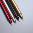 01 Pc 0.5mm Simple standard gel pen Creative triangle pen Black ink Writing Office School supplies Gift stationery 4 color