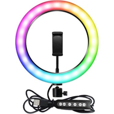 36CM/inch MJ36 RGB soft ring light Circle Photography Lighting 16 colour Led