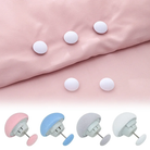 02Pcs New quilt cover sheet quilt cover clip quilt cover fixed clip non-slip blanket easy to use family bedroom button quilt