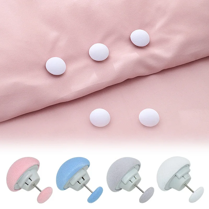 02Pcs New quilt cover sheet quilt cover clip quilt cover fixed clip non-slip blanket easy to use family bedroom button quilt