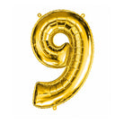 Number 9 Foil Balloon 40" Inches