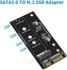 M2 NGFF Msata SSD To SATA 3.0 2.5 22pin M.2 SSD Adapter Converter USB Riser