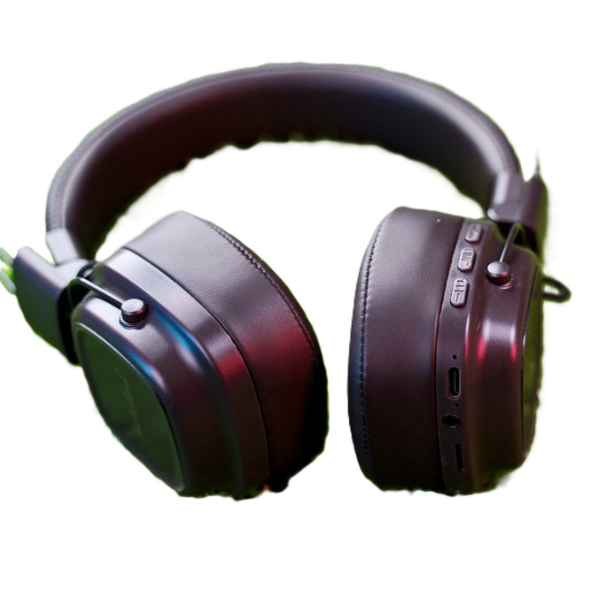 Techsters T16 Wireless Bluetooth Headphones Deep Bass Stereo Over Ear Headset