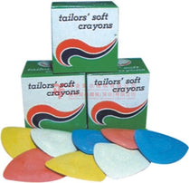 Tailoring Chalk Tailors Soft Crayon Chalk (Triangle Shape) Professional Tailors Chalk 930-D Taiwan Origin ( High Quality )- Triangle Fabric Chalk | Colorful Fabric Tailors Chalk | Erasable Fabric Marker Pattern Sewing Tool for Clothing Needlework Marking