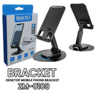Desktop Mobile Stand Holder for Desk ZM-0108 Sturdy Anti Slip Height Angle