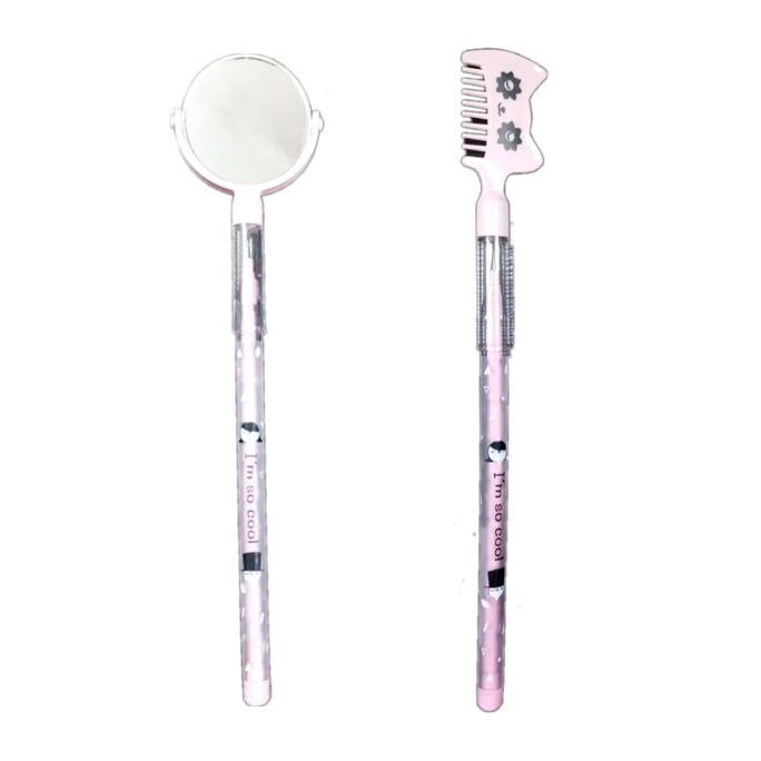 2Pc / Set of Mirror and Comb Style Sikka Pencils