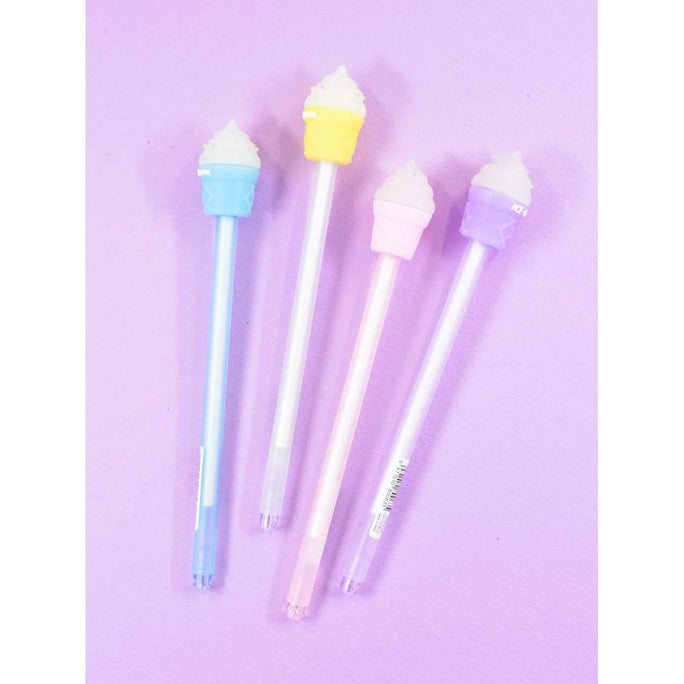 01 Pc Cute Ice Cream Gel Pen Kawaii Stationery Office School Supplies Creative Ice Cream Lovely Cartoon Pen