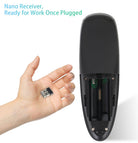 G10S Voice Control Air Mouse | 2.4GHz Wireless Remote with USB Receiver 6 Axis