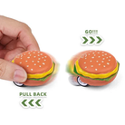 Mini Hamburger Pull Back Car Kids' Birthday Party Favours Toy