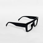 Urban Edge Rectangle Eyeglasses – Black