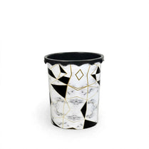 Prince Ware Dustbin Marble Small - 5 Liters - (Pack of 2)