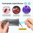 6-in-1 Travel Baby Bottle Washer Kit with Liquid Silicone Brushes