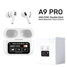 LED Touch Screen Display TWS Earbuds | ANC ENC Dual Noise Cancellation