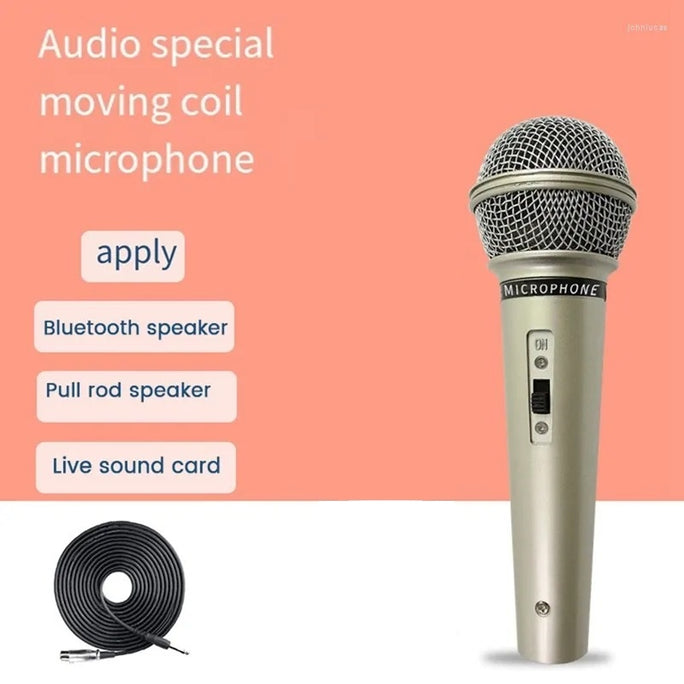 Dm-701 Uni-directional dynamic microphone. Perfect sound quality, XLR connector