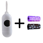 01 Dispenser + 02 Rolls Disopsable Baby Diapers Bag Box Kit Portable Baby Diapers Platics Bags Pet Waste Bag Box Kit Portable Baby Diapers Platics Bags Rubbish Bags Garbage Bag Removable Box Nappy Bag with Rope/hooks