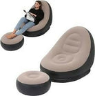 inflatable sofa with foot rest