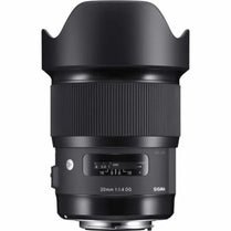Sigma 20mm f/1.4 DG HSM Art Lens for Canon EF / Nikon F / Sony A