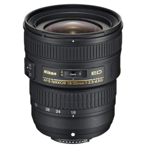 Nikon AF-S NIKKOR 18-35mm f/3.5-4.5G ED Wide-Angle Zoom Lens