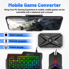 M1 Pro+ 5 in 1 Mobile Gaming Adapter for Keyboard Mouse | PUBG Controller