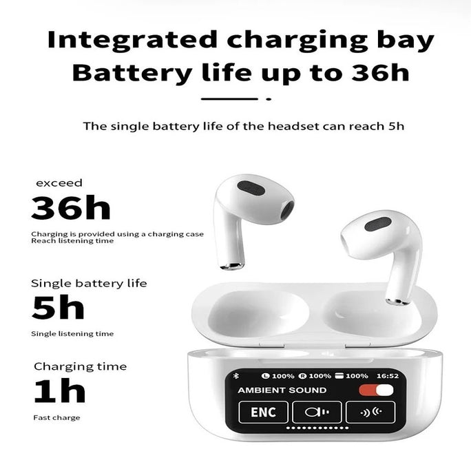 3rd Generation Bluetooth 5.4 Touch Control Earbuds | HiFi Music Wireless