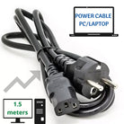 Computer Power Cord AC Power Cable for Power Supply 5ft (1.5m) Replacement AC