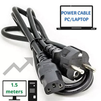 Computer Power Cord AC Power Cable for Power Supply 5ft (1.5m) Replacement AC