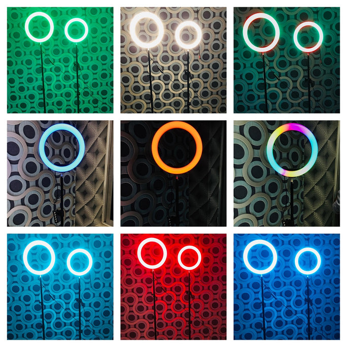 Dark Edge RD 33 13 Inch RGB LED Ring Light Soft Flash Lighting for Camera