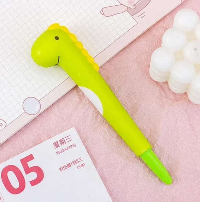 1 Peice Novelty Cartoon Stress Relieve Squishy Gel Pen Signature Squeeze Foam Pen Cute School Office Supplies Gift Stationery