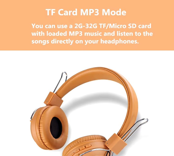 SODO SD-1004 Wireless Bluetooth Headphones Over Ear Foldable Stereo Headset