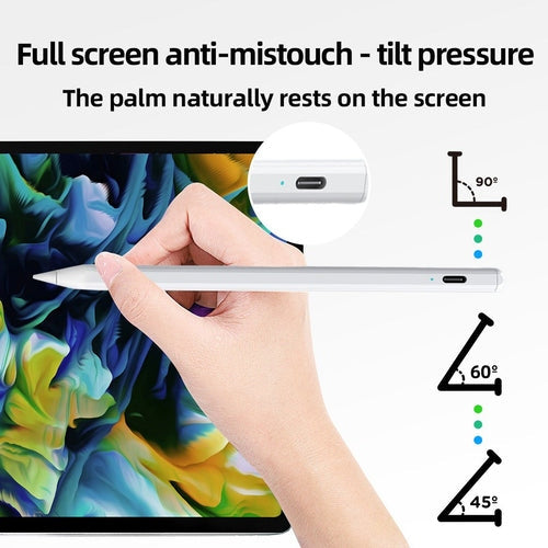 Universal Active Stylus Pen Magnetic Digital Touch Pencil USB C Rechargeable
