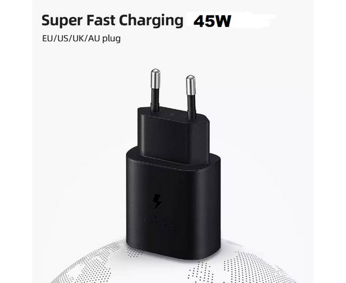 45W Super Fast Charger USB Type C Wall Adapter Power Delivery PD Adaptive Quick
