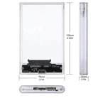 USB 3.0 Transparent HDD Enclosure 2.5" | External Hard Drive Case for SATA